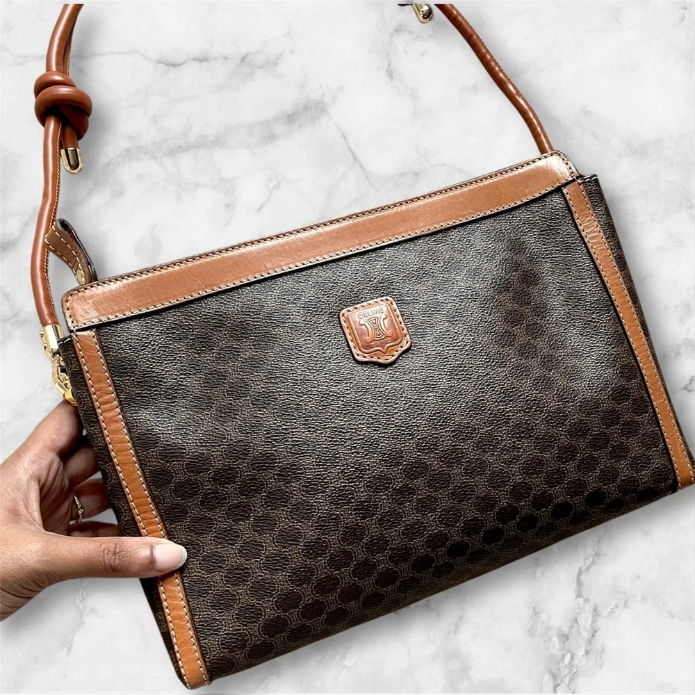 Celine Macadam large Shoulder Bag - Picture 5 of 14